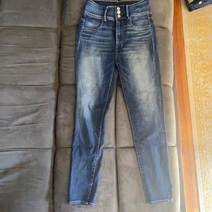 SUPER HIGH RISE AE JEAND 3 button